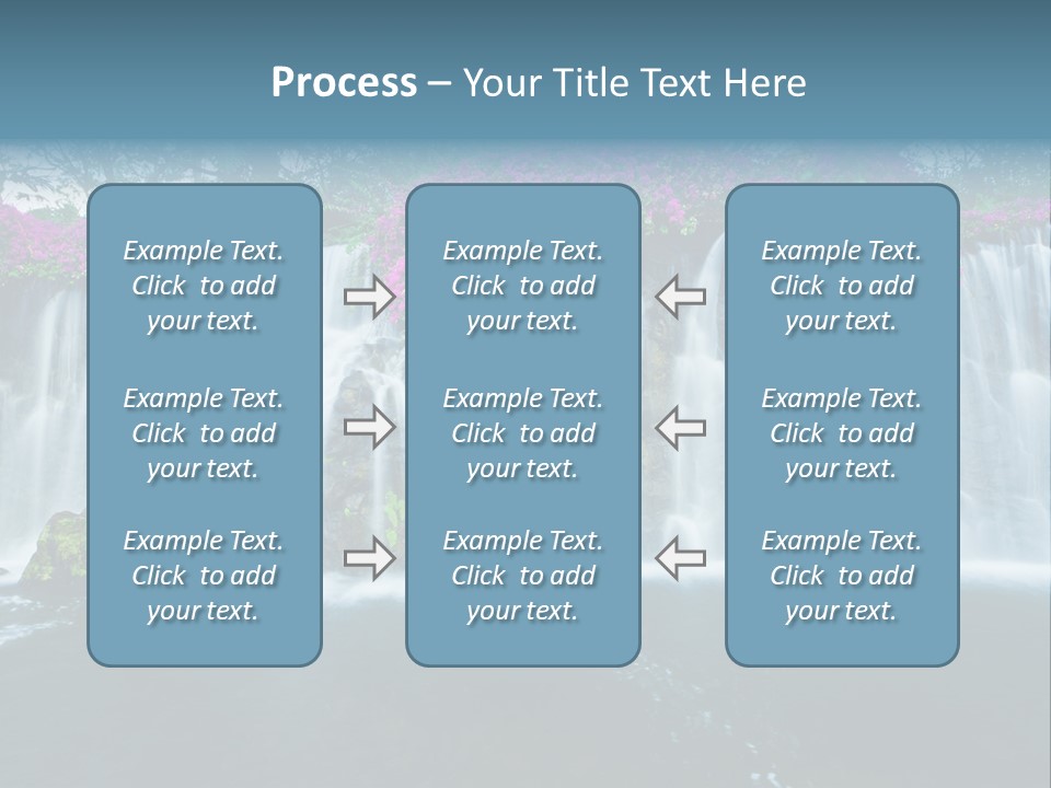 Torrent Rock Peace PowerPoint Template