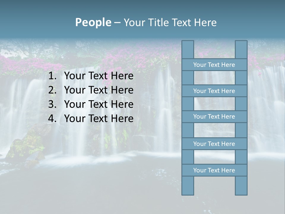 Torrent Rock Peace PowerPoint Template