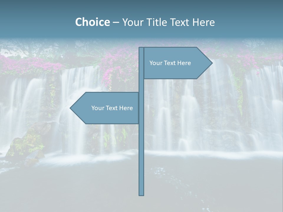 Torrent Rock Peace PowerPoint Template