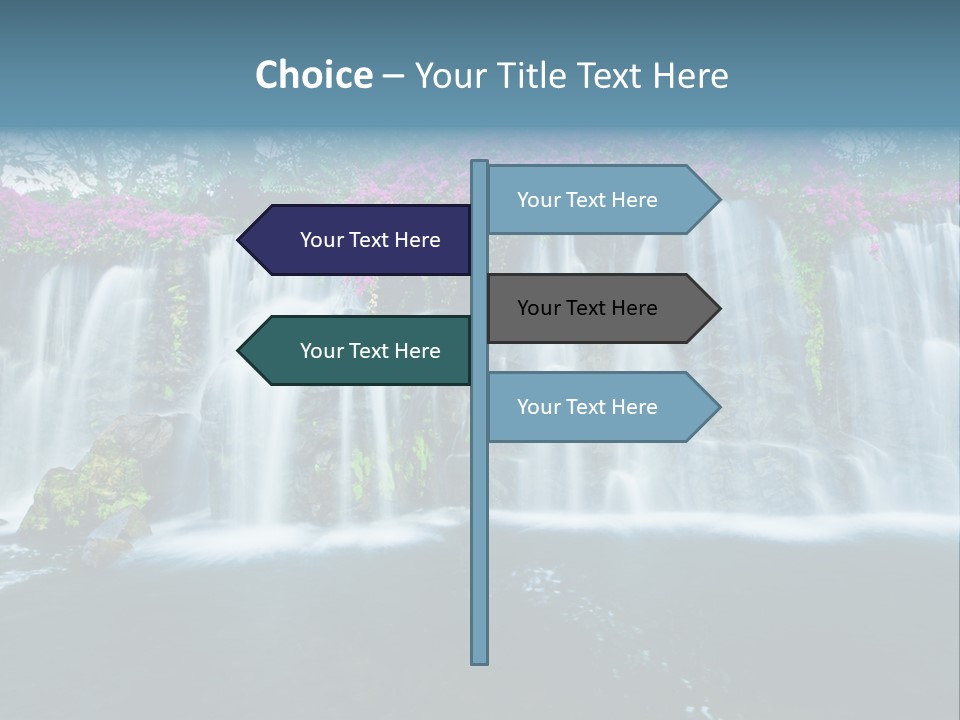 Torrent Rock Peace PowerPoint Template