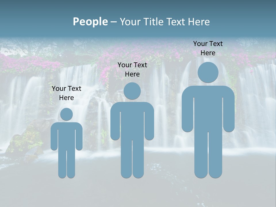 Torrent Rock Peace PowerPoint Template