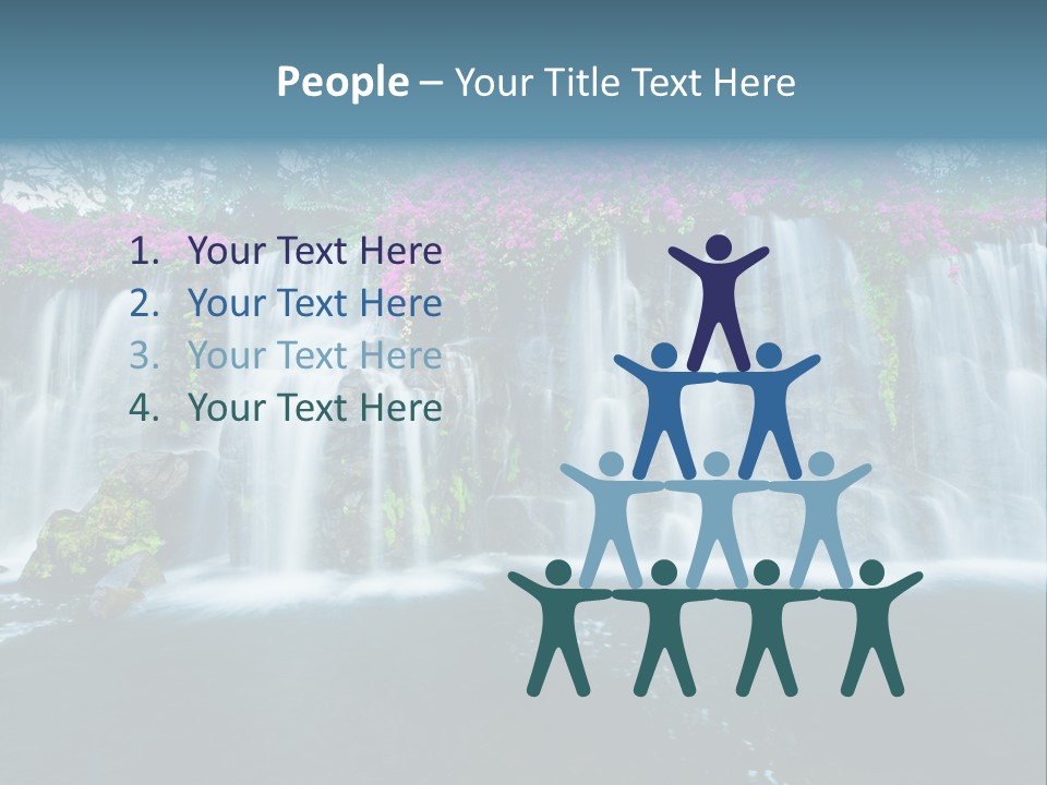 Torrent Rock Peace PowerPoint Template