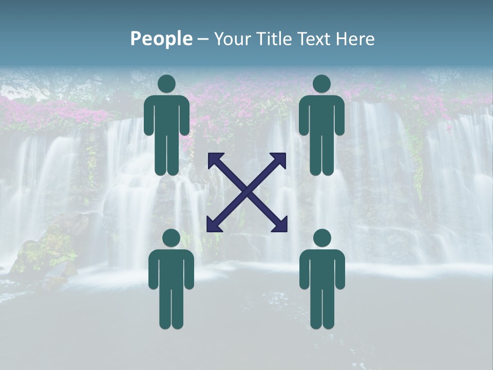 Torrent Rock Peace PowerPoint Template