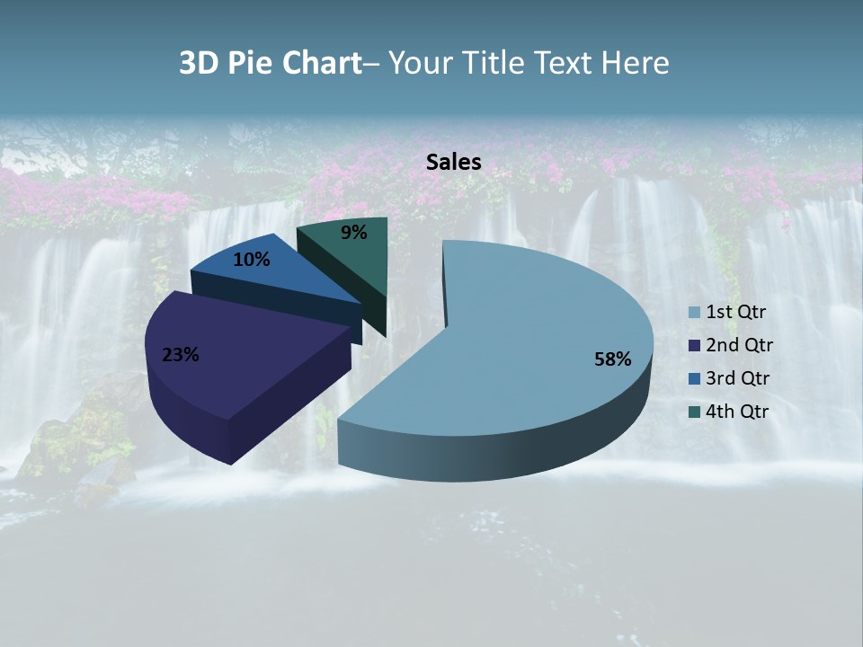 Torrent Rock Peace PowerPoint Template