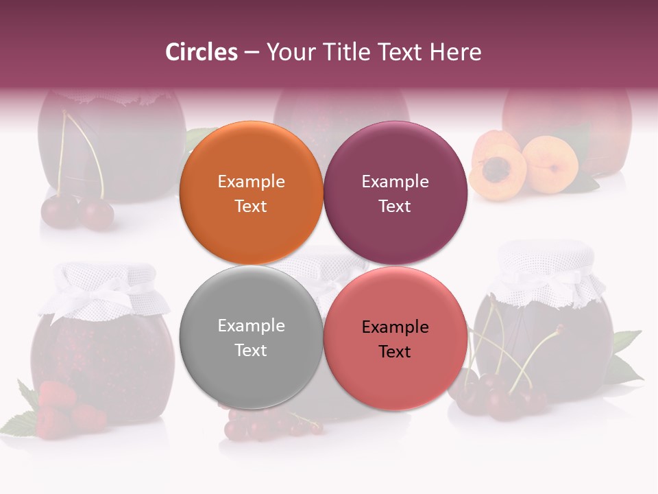 Shot Food Fruit PowerPoint Template