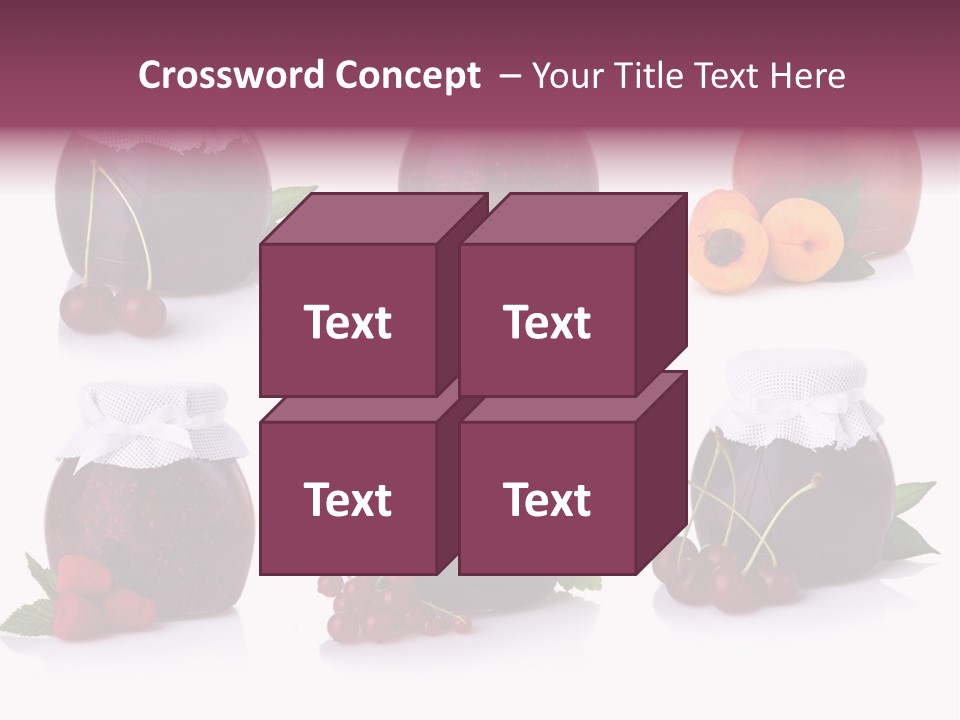 Shot Food Fruit PowerPoint Template