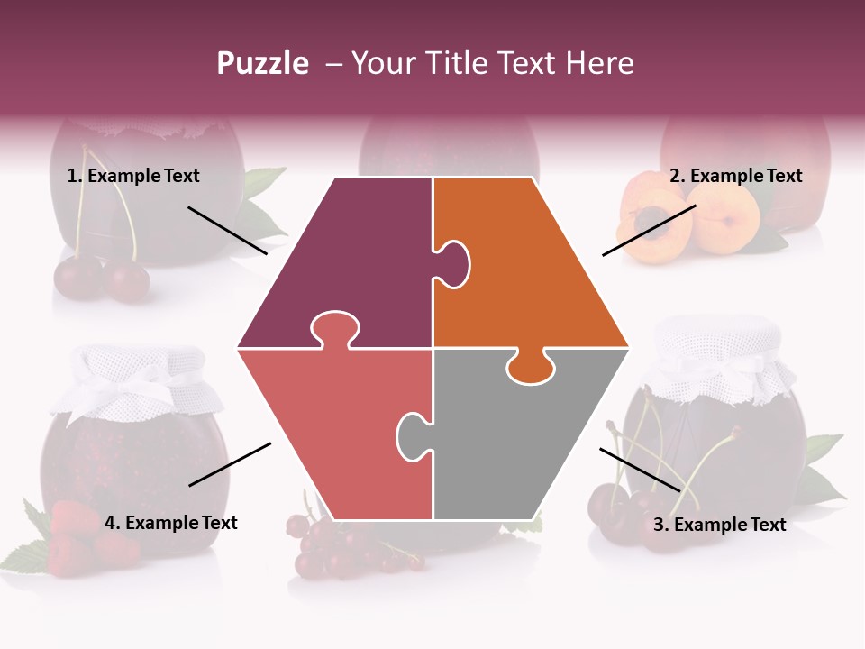 Shot Food Fruit PowerPoint Template