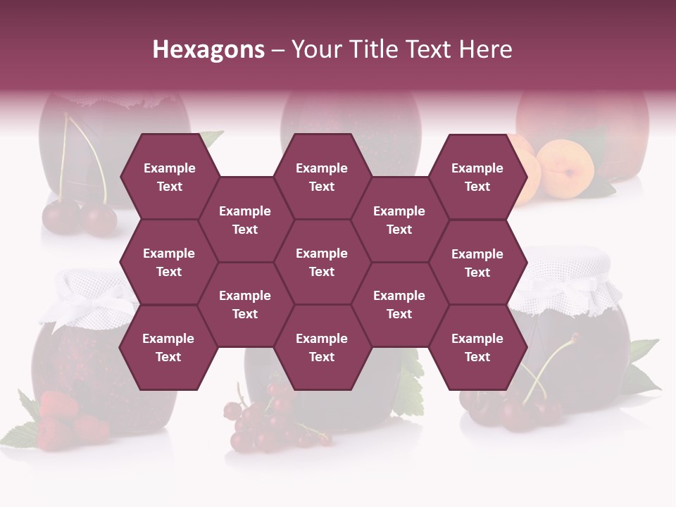 Shot Food Fruit PowerPoint Template