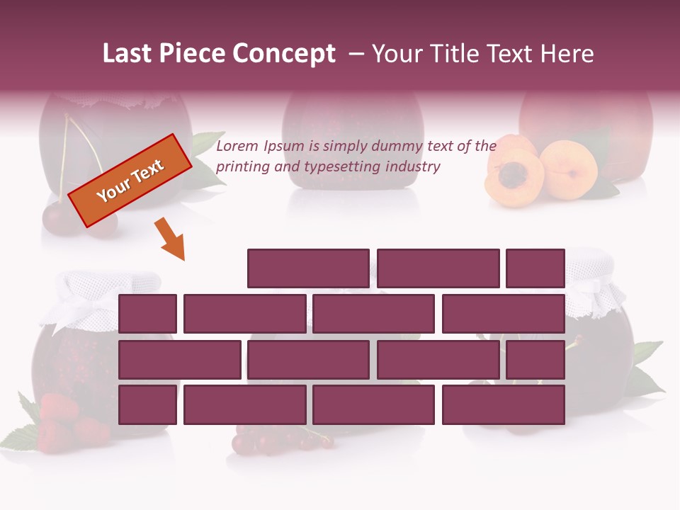 Shot Food Fruit PowerPoint Template