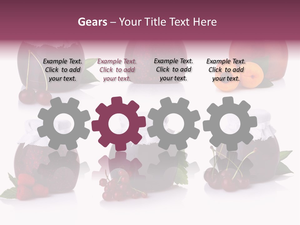 Shot Food Fruit PowerPoint Template