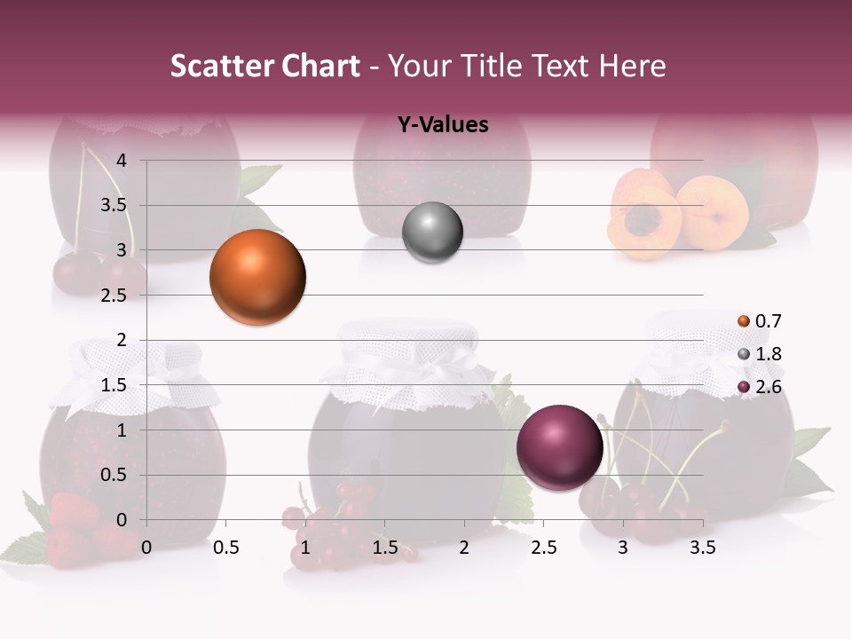 Shot Food Fruit PowerPoint Template