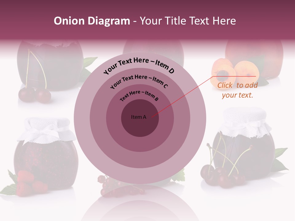 Shot Food Fruit PowerPoint Template