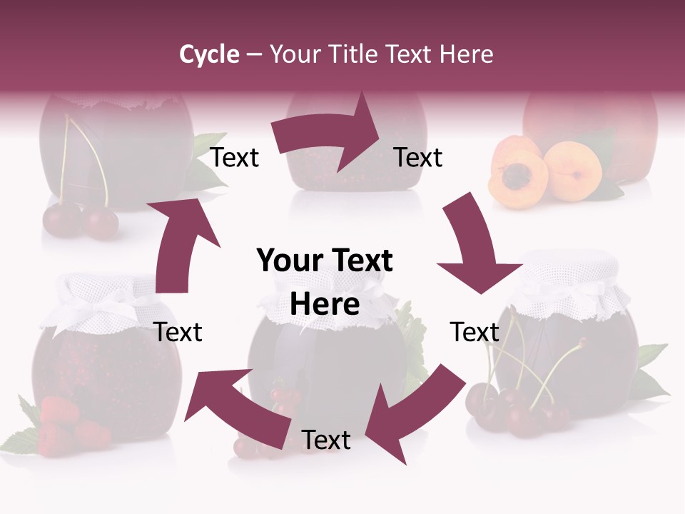 Shot Food Fruit PowerPoint Template