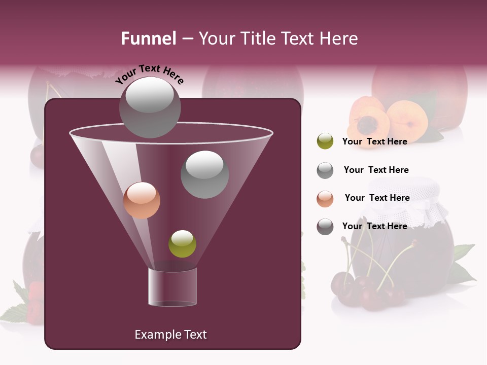 Shot Food Fruit PowerPoint Template