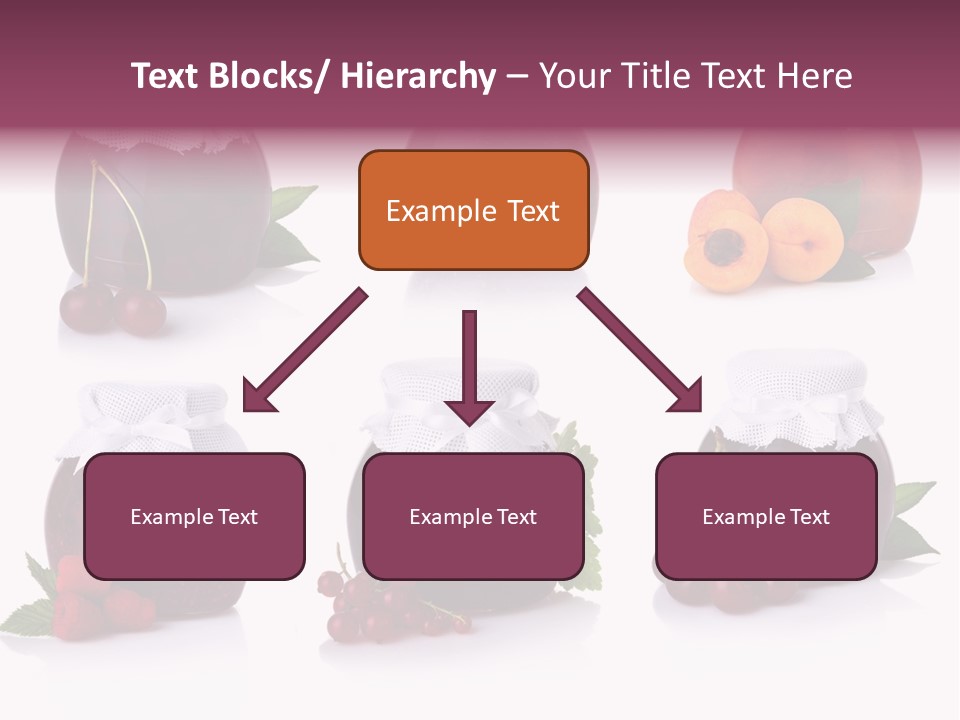 Shot Food Fruit PowerPoint Template