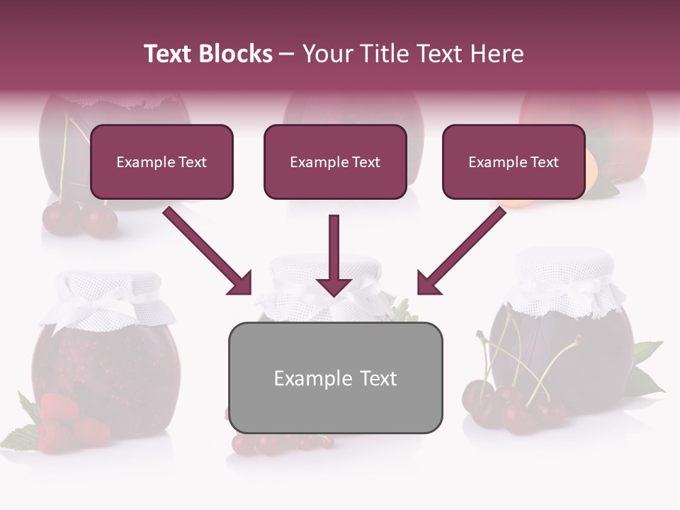 Shot Food Fruit PowerPoint Template