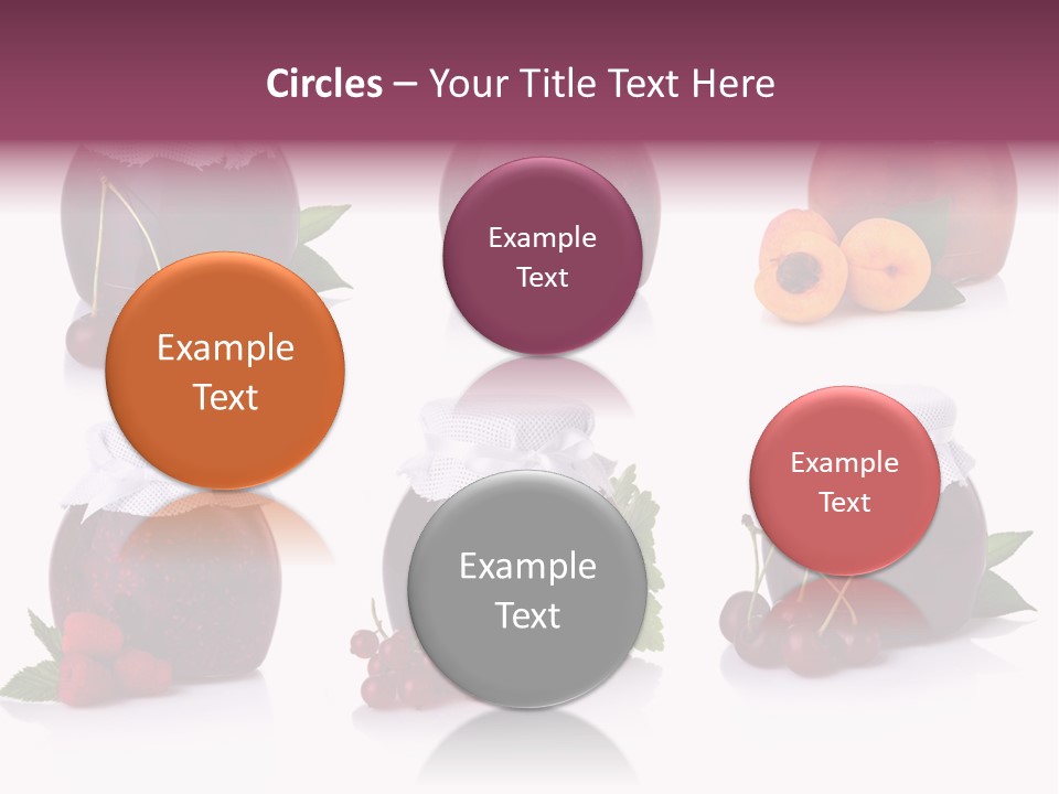 Shot Food Fruit PowerPoint Template