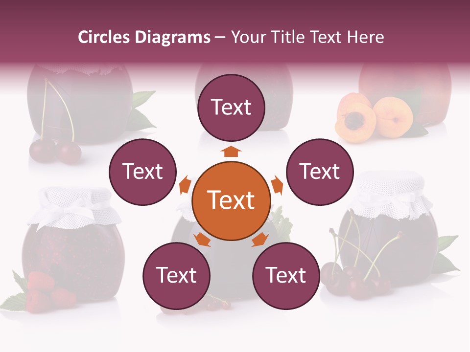 Shot Food Fruit PowerPoint Template