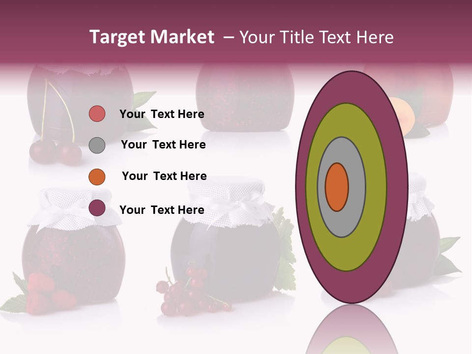 Shot Food Fruit PowerPoint Template