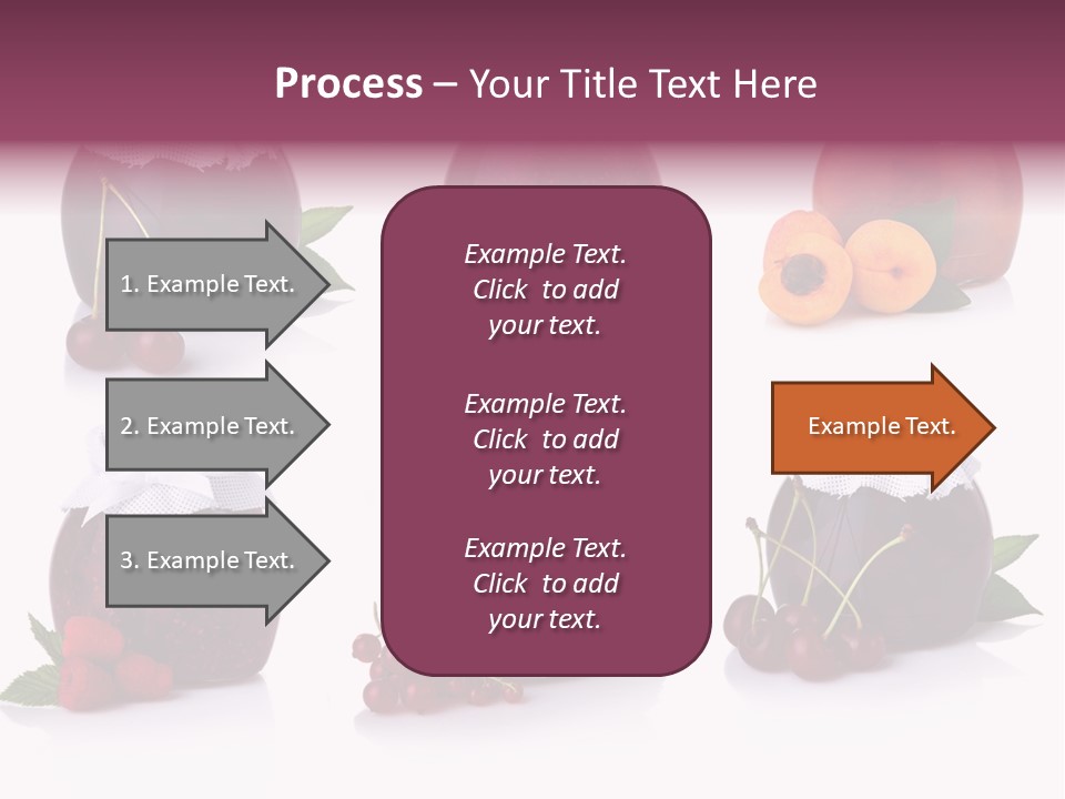 Shot Food Fruit PowerPoint Template