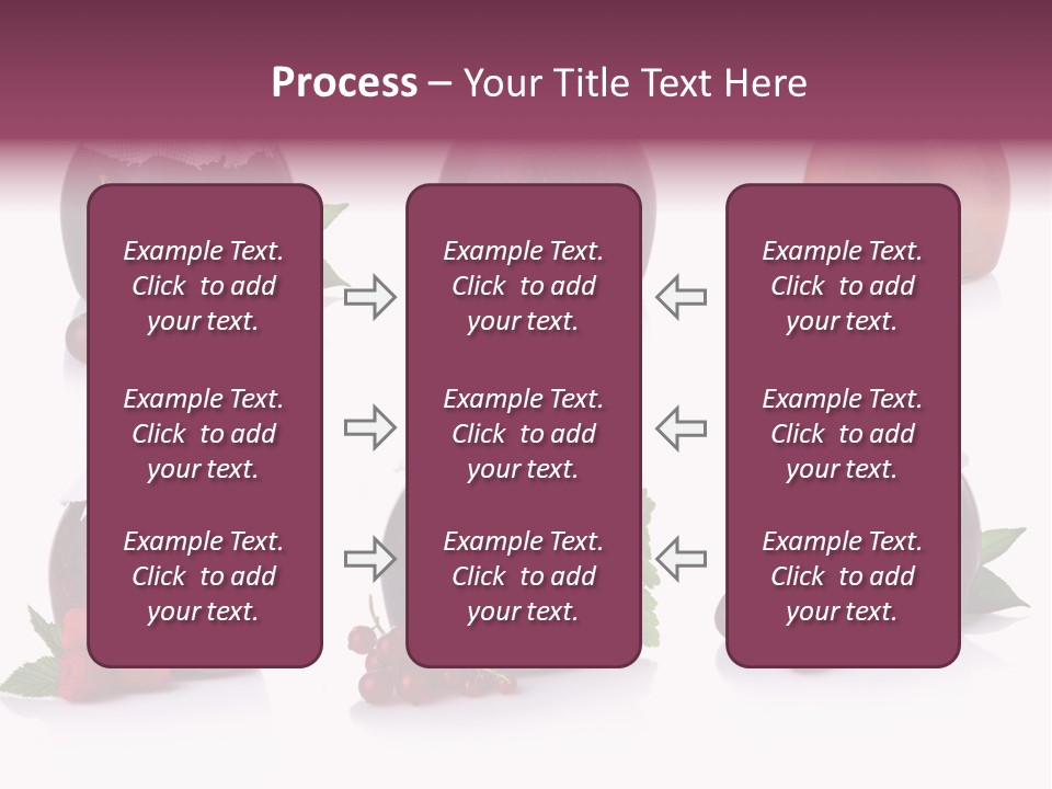 Shot Food Fruit PowerPoint Template