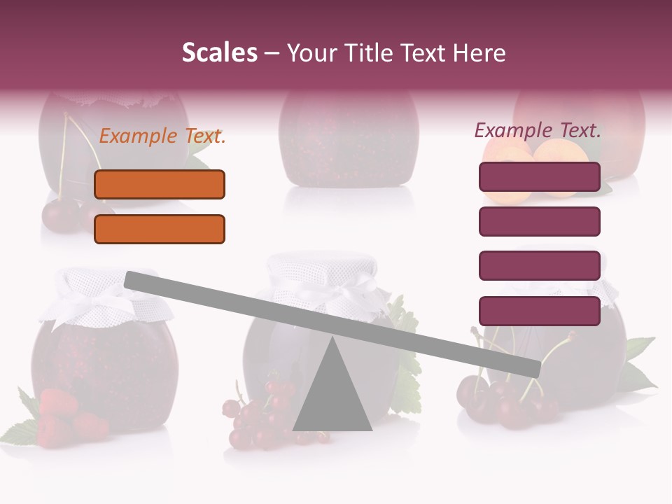 Shot Food Fruit PowerPoint Template