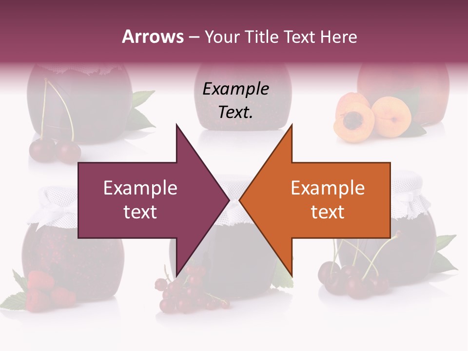 Shot Food Fruit PowerPoint Template