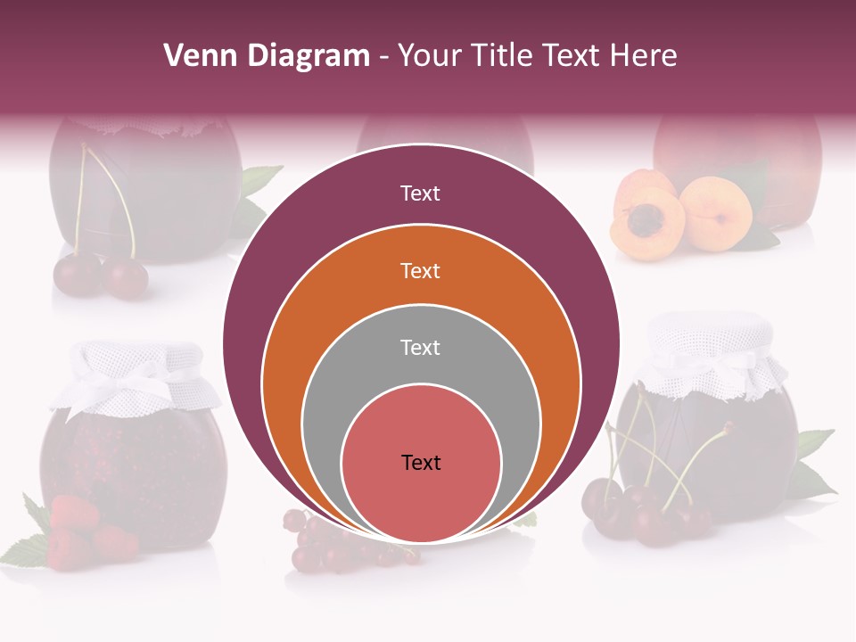 Shot Food Fruit PowerPoint Template