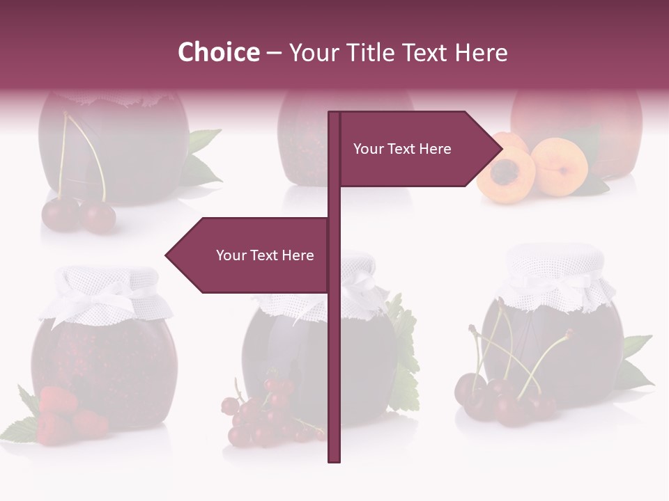 Shot Food Fruit PowerPoint Template