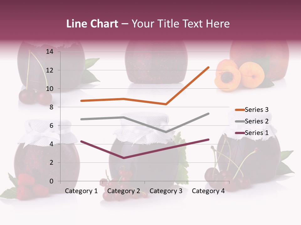 Shot Food Fruit PowerPoint Template