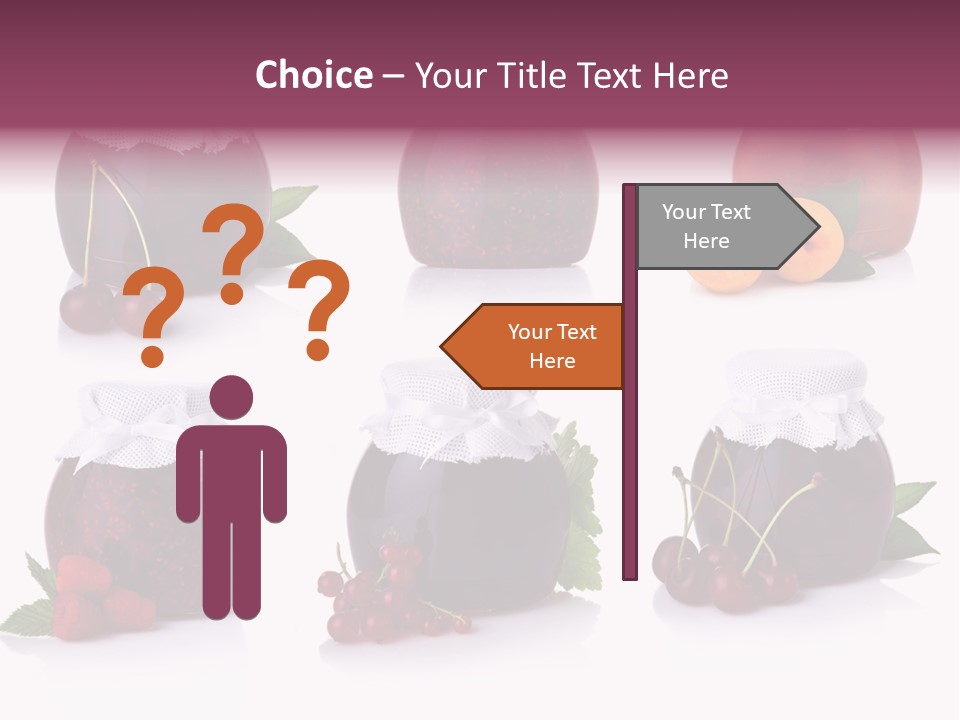 Shot Food Fruit PowerPoint Template