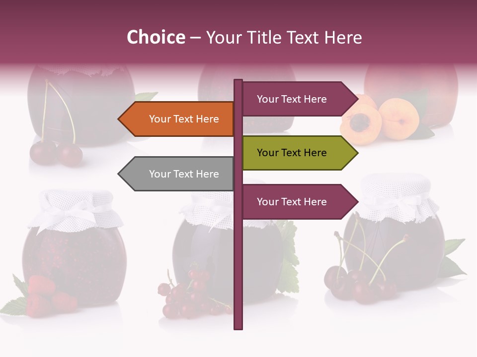Shot Food Fruit PowerPoint Template