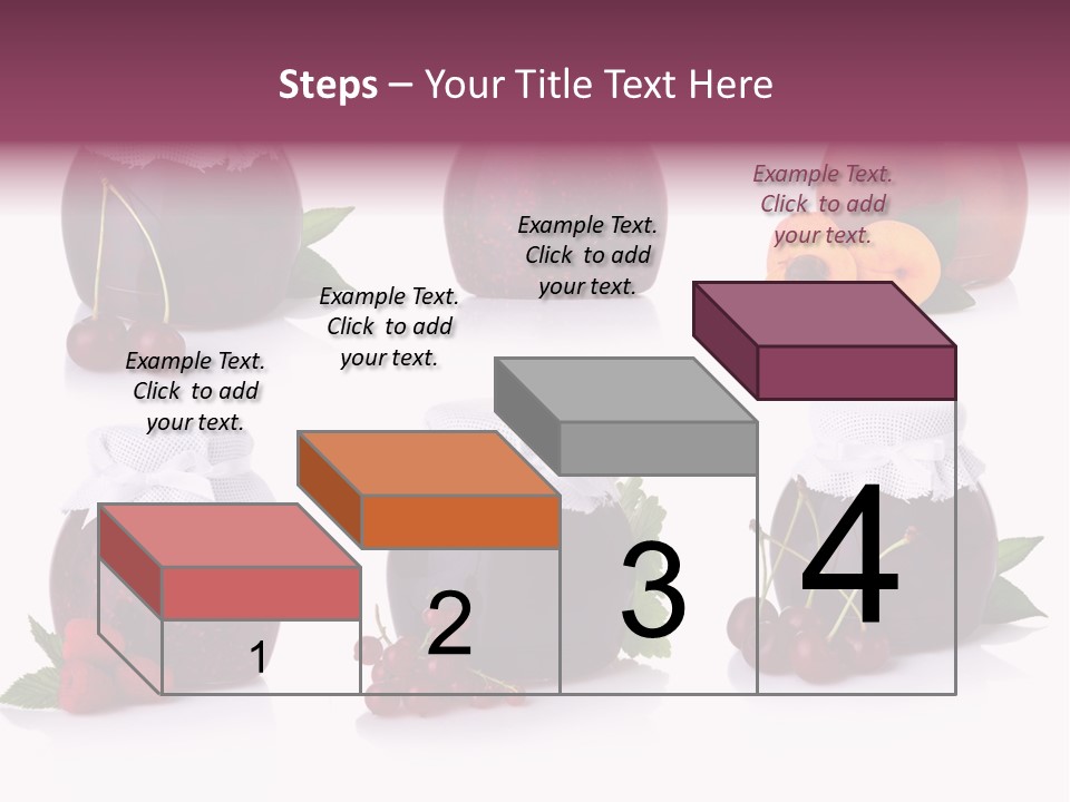 Shot Food Fruit PowerPoint Template