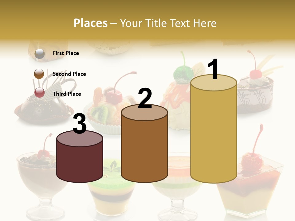 Pie Macro Healthy PowerPoint Template