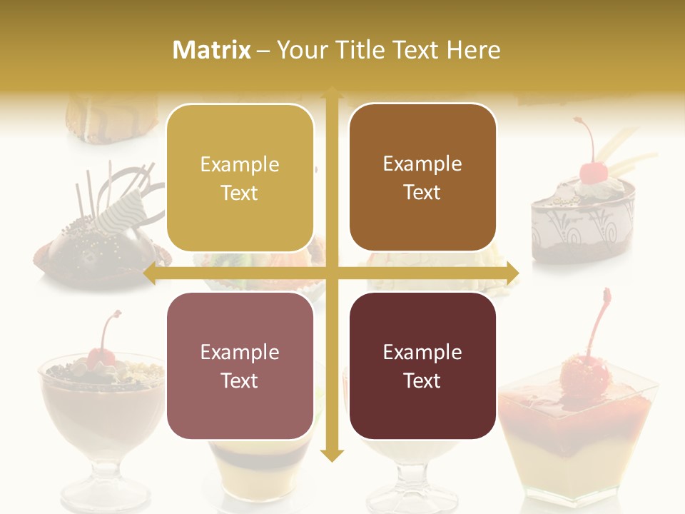 Pie Macro Healthy PowerPoint Template