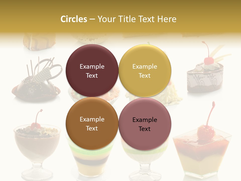 Pie Macro Healthy PowerPoint Template