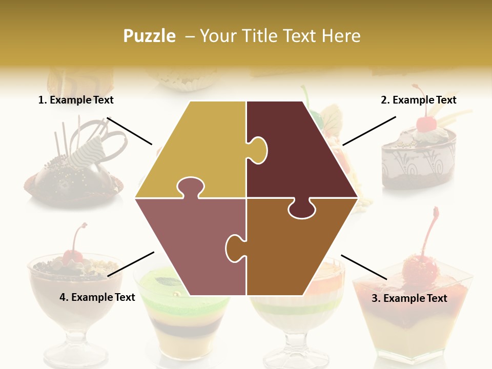 Pie Macro Healthy PowerPoint Template