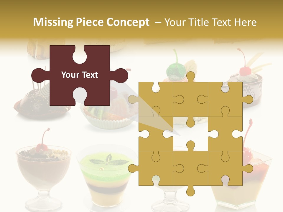 Pie Macro Healthy PowerPoint Template