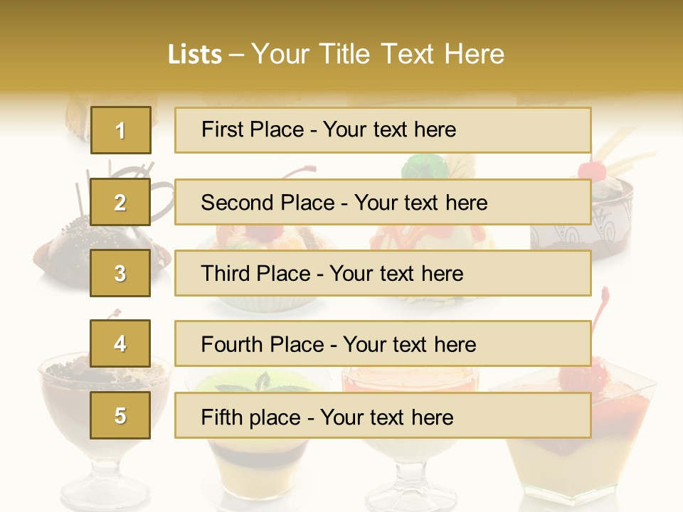 Pie Macro Healthy PowerPoint Template