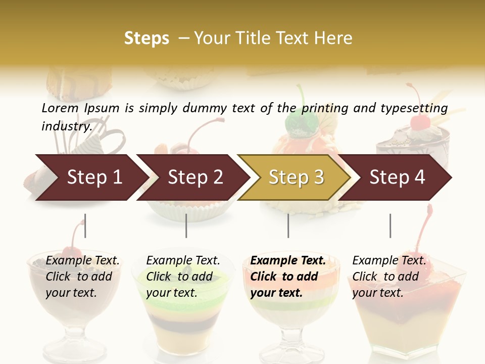 Pie Macro Healthy PowerPoint Template