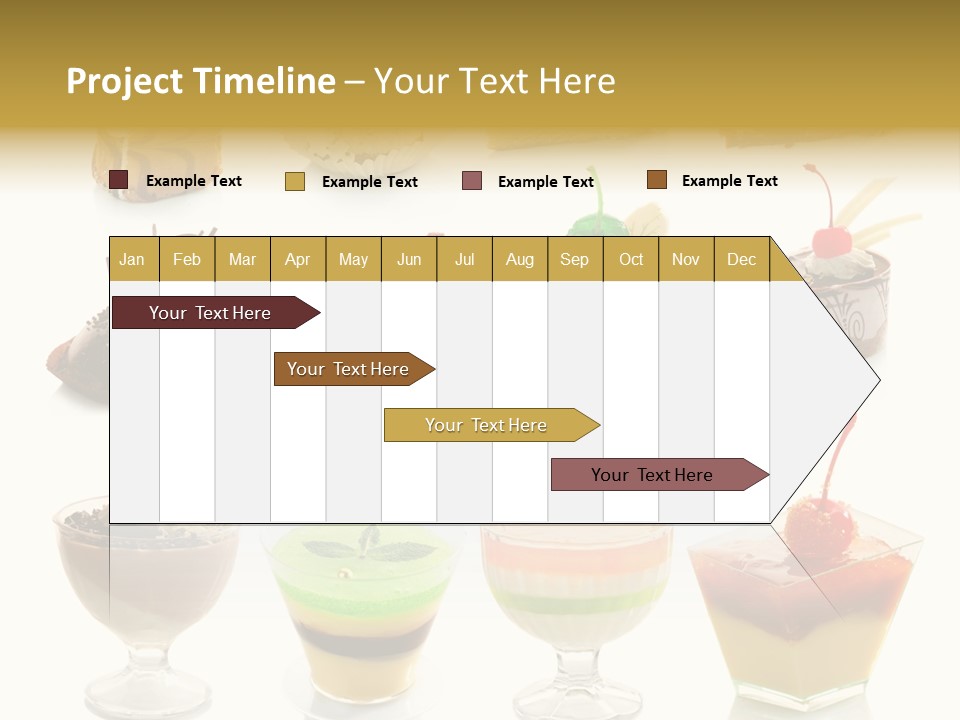 Pie Macro Healthy PowerPoint Template