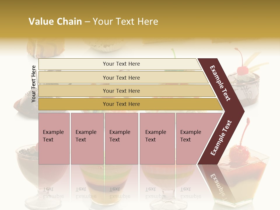 Pie Macro Healthy PowerPoint Template