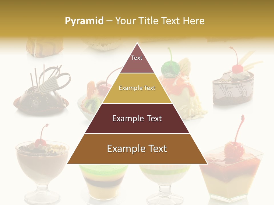 Pie Macro Healthy PowerPoint Template