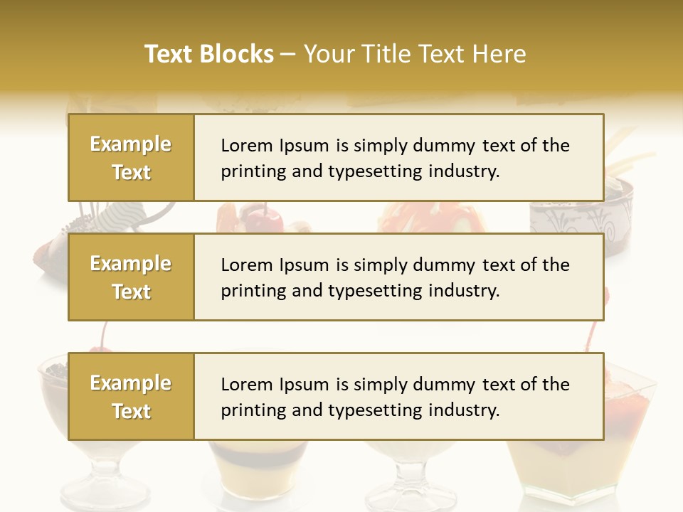 Pie Macro Healthy PowerPoint Template