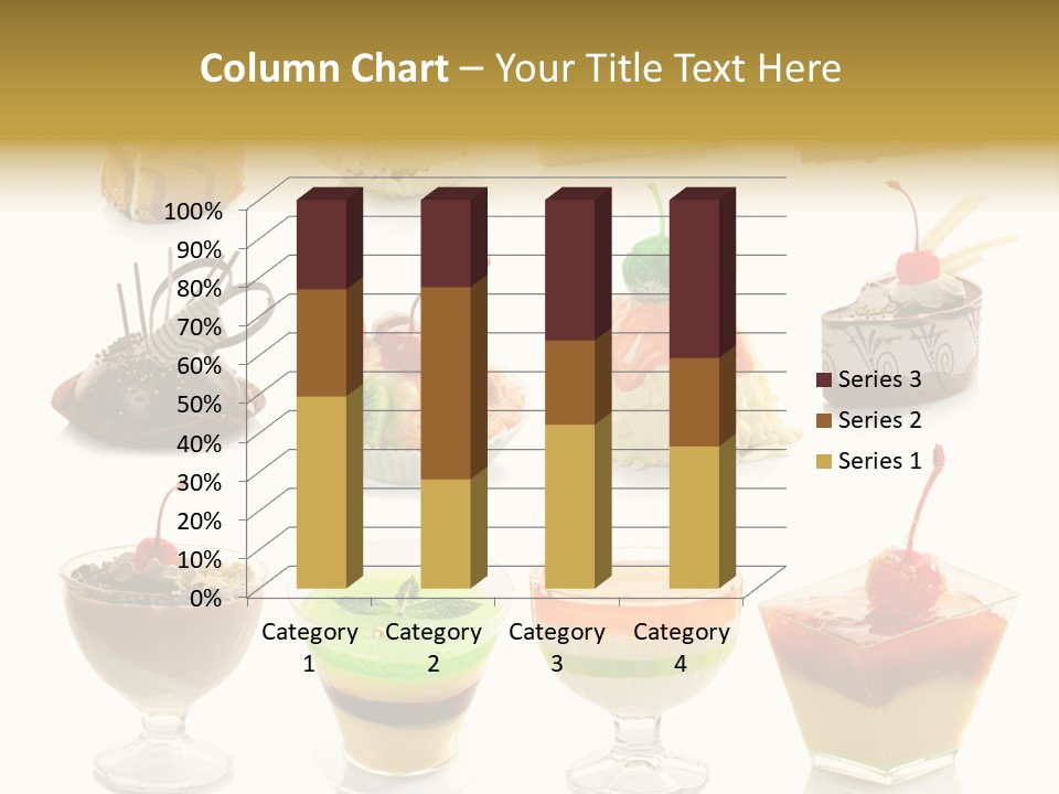 Pie Macro Healthy PowerPoint Template