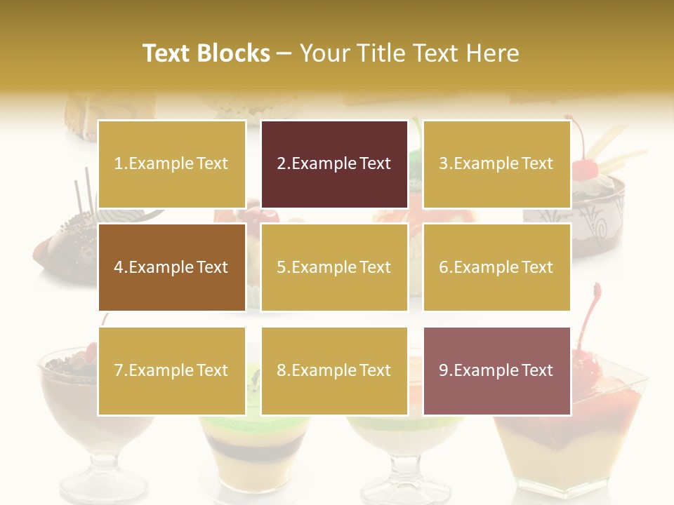 Pie Macro Healthy PowerPoint Template