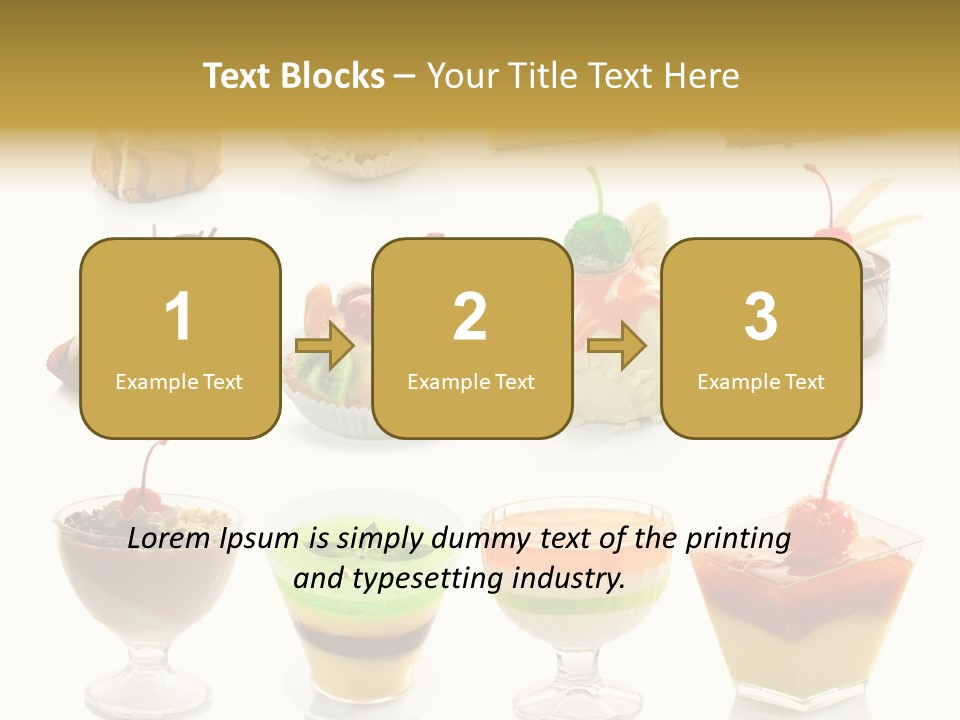 Pie Macro Healthy PowerPoint Template