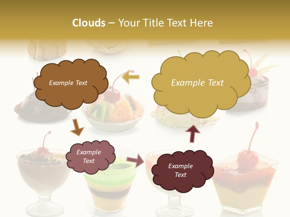 Pie Macro Healthy PowerPoint Template