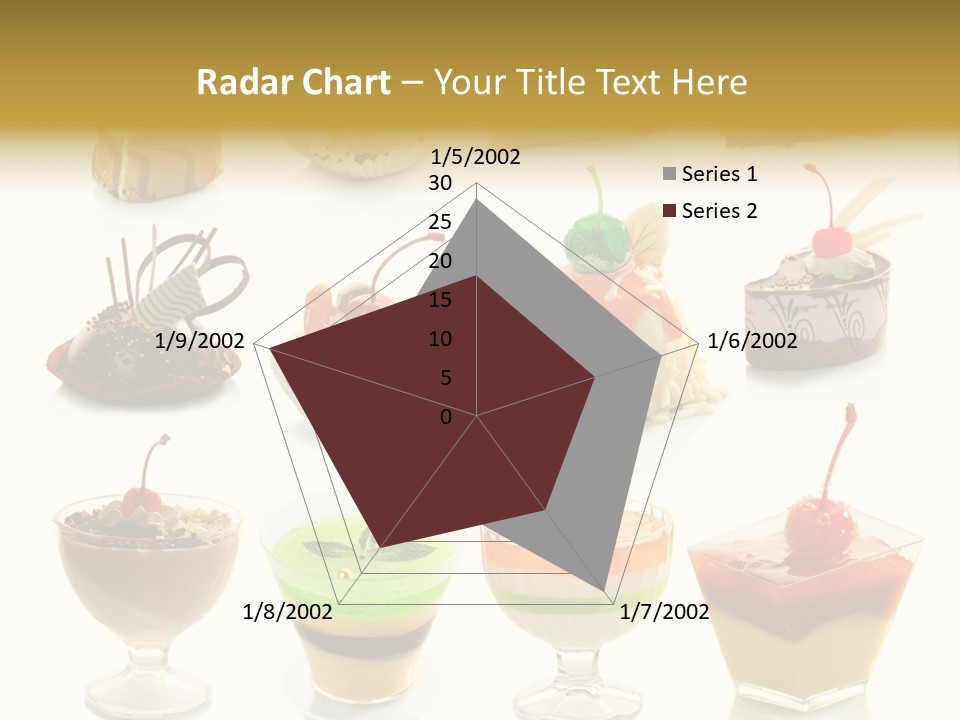 Pie Macro Healthy PowerPoint Template