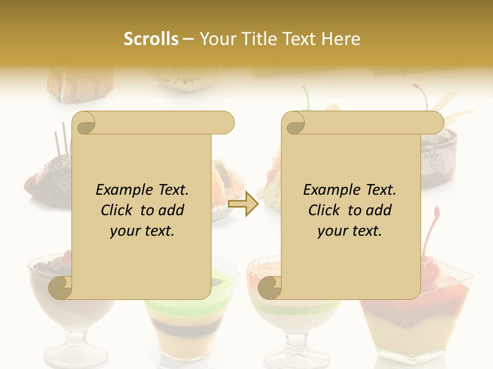 Pie Macro Healthy PowerPoint Template